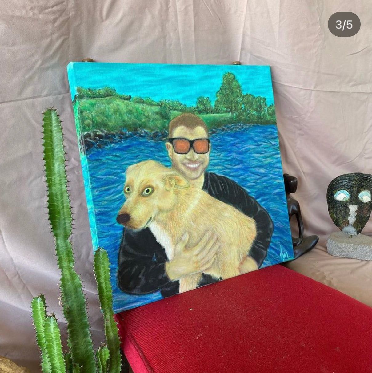 Frank dog commission