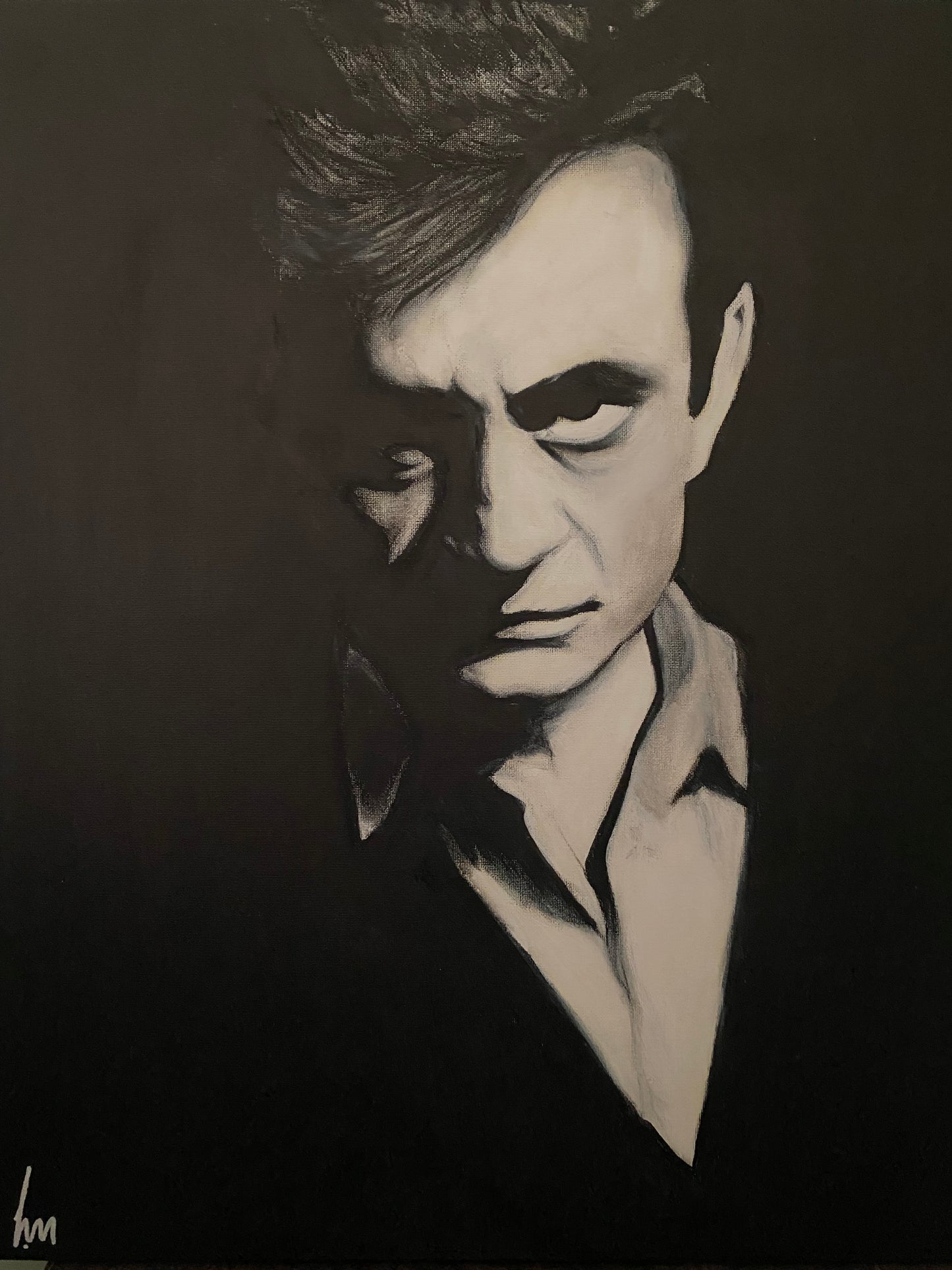 "Man in black"