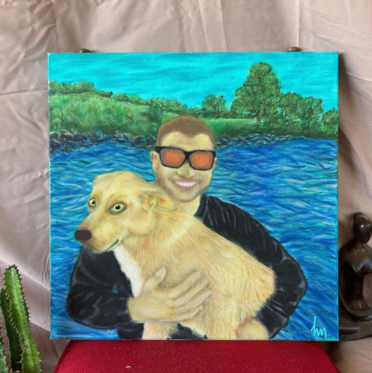 Frank dog commission